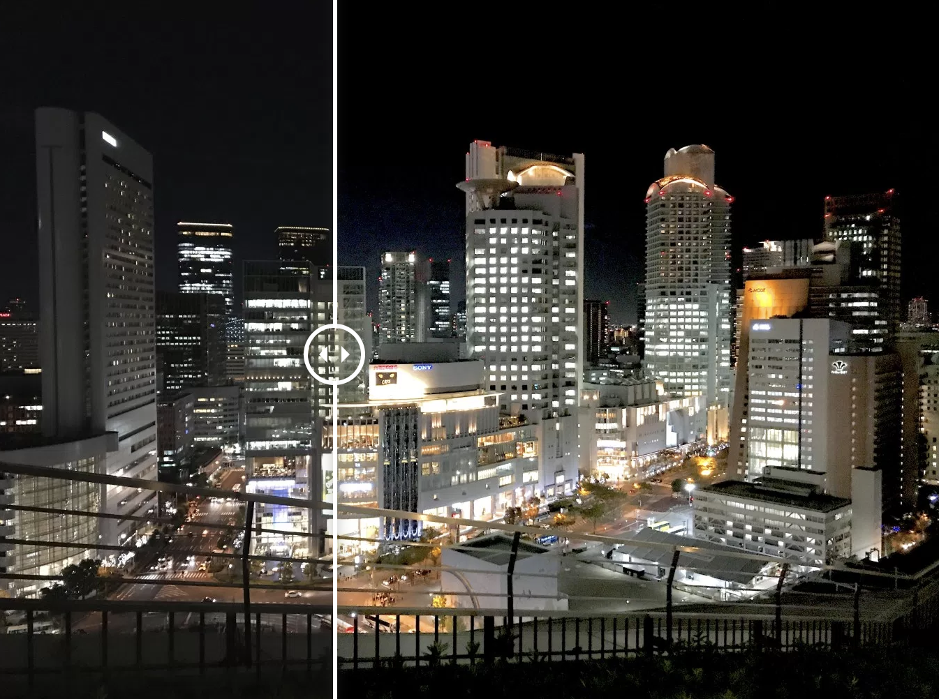 簡単に変わる Iphoneで撮った夜景を簡単に編集する方法 Lifestyle Standard