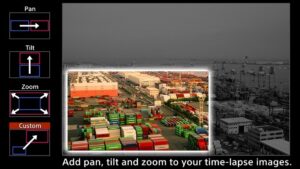 SONYのデジカメアプリにタイムラプスを魅力的に見せる「アングルシフトアドオン」疑似的にズームやパン、チルトを表現可能