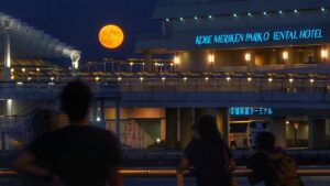 2015年 「スーパームーン」を撮影してみた。@神戸