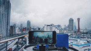 久しぶりの「iPhone 6」でのタイムラプス。強風の雲の流れを撮影