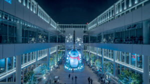 「あべのハルカス」からの夜景× SONY α6300